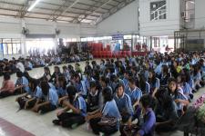 เทศบาลนครแม่สอดออกประชาสัมพันธ์เรื่องการจัดตั้งจังหวัดแม่สอดที่วิลัยการอาชีพแม่สอด