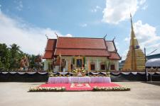 งานพระราชพิธีพระราชทานเพลิงพระศพสมเด็จพระเจ้าภคินีเธอ เจ้าฟ้าเพชรรัตนราชสุดา สิริโสภา พัณณวดี ในส่วนภูมิภาค ณ วัดบุญญาวาส อ.แม่สอด จ.ตาก