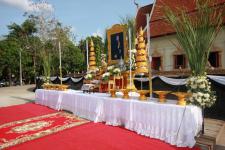 งานพระราชพิธีพระราชทานเพลิงพระศพสมเด็จพระเจ้าภคินีเธอ เจ้าฟ้าเพชรรัตนราชสุดา สิริโสภา พัณณวดี ในส่วนภูมิภาค ณ วัดบุญญาวาส อ.แม่สอด จ.ตาก