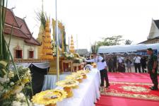 งานพระราชพิธีพระราชทานเพลิงพระศพสมเด็จพระเจ้าภคินีเธอ เจ้าฟ้าเพชรรัตนราชสุดา สิริโสภา พัณณวดี ในส่วนภูมิภาค ณ วัดบุญญาวาส อ.แม่สอด จ.ตาก