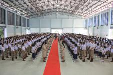 เทศบาลนครแม่สอด เข้าร่วมแสดงความยินดีในงาน 42 ปี แห่งอุดมการณ์ สรรค์สร้างครอบครัวชุมพลคีรี