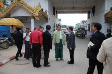 นายวงศ์ศักดิ์ สวัสดิ์พาณิชย์ ผู้ช่วยรัฐมนตรีมหาดไทย ร่วมประชุมหารือผู้ว่าเมียวดีร่วมพัฒนาเมืองคู่แฝดเขตพัฒนาเศรษฐกิจพิเศษ