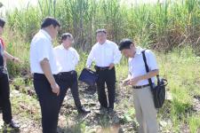 กลุ่มนักลงทุนจีนดูงานพื้นที่แม่สอดในการลงทุนอุตสาหกรรมการผลิตเชื้อเพลิงจากหินน้ำมัน