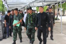 เทศบาลนครแม่สอดลงตรวจสถานที่จัดงานพระราชพิธีถวาย พระเพลิงพระบรมศพพระบาทสมเด็จพระปรมินทร มหาภูมิพลอดุลยเดช