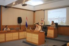 การประชุมสภาเทศบาล สมัยสามัญ สมัยแรก ประจำปี 2560 ในวันพฤหัสบดี ที่ ๒ มีนาคม พ.ศ. 2560 เวลา 10.00. ณ ห้องประชุมสภาเทศบาลนครแม่สอด