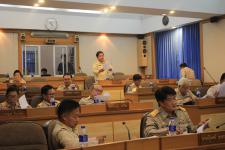 การประชุมสภาเทศบาล สมัยสามัญ สมัยแรก ประจำปี 2560 ในวันพฤหัสบดี ที่ ๒ มีนาคม พ.ศ. 2560 เวลา 10.00. ณ ห้องประชุมสภาเทศบาลนครแม่สอด