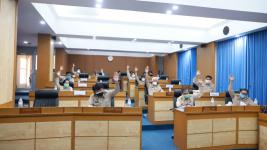 สภาเทศบาลนครแม่สอด ประชุมสภาสมัยวิสามัญ สมัยที่ 1 ประจำปี พ.ศ. 2563