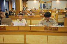 การประชุมสภาเทศบาล สมัยสามัญ สมัยที่๓ ครั้งที่4 ประจำปี 2559 ในวันพุธที่ 14 กันยายน พ.ศ. 2559 เวลา 10.00. ณ ห้องประชุมสภาเทศบาลนครแม่สอด