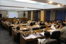 การประชุมสภาเทศบาล สมัยสามัญ สมัยที่ ๓ ครั้งที่ ๓ ประจำปี ๒๕๕๘ ในวันจันทร์ที่ ๓๑ สิงหาคม พ.ศ. ๒๕๕๘ เวลา ๑๔.๐๐ น. ณ ห้องประชุมสภาเทศบาลนครแม่สอด