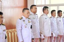 นายกเทศมนตรีนครแม่สอดร่วมเป็นตัวแทนรับไฟหลวงพระราชทานเตรียมพิธีถวายพระเพลิงพระบรมศพ