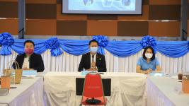 เทศบาลนครแม่สอด เข้าร่วมการประชุมเร่งรัดการเบิกจ่ายงบประมาณรายจ่ายประจำปี พ.ศ.2563 งบเงินอุดหนุน เงินอุดหนุนเฉพราะกิจ และงบกลาง ครั้งที่ 1 /2563