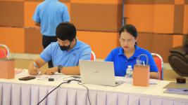 เทศบาลนครแม่สอด เข้าร่วมการประชุมเร่งรัดการเบิกจ่ายงบประมาณรายจ่ายประจำปี พ.ศ.2563 งบเงินอุดหนุน เงินอุดหนุนเฉพราะกิจ และงบกลาง ครั้งที่ 1 /2563