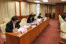 การประชุมคณะกรรมการติดตามและประสานงานงานการจัดตั้งเขตเศรษฐกิจพิเศษ แม่สอดและการจัดตั้งองค์กรปกครองส่วนท้องถิ่นรูปแบบพิเศษนครแม่สอด