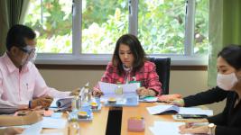 เทศบาลนครแม่สอด จัดการประชุมคณะกรรมการสนับสนุนการจัดทำแผนพัฒนาท้องถิ่นเพื่อจัดทำร่างแผนพัฒนาท้องถิ่น (พ.ศ.2561-2565) เพิ่มเติม ครั้งที่ 7 พ.ศ.2563