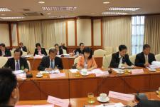 การประชุมคณะกรรมการติดตามและประสานงานงานการจัดตั้งเขตเศรษฐกิจพิเศษ แม่สอดและการจัดตั้งองค์กรปกครองส่วนท้องถิ่นรูปแบบพิเศษนครแม่สอด
