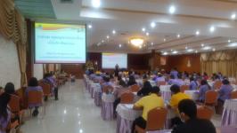 เทศบาลนครแม่สอด เข้าร่วมประชุมบุคลากรทางการศึกษาและมอบอุปกรณ์ป้องกันการติดเชื้อให้แก่โรงเรียนสรรพวิทยาคม