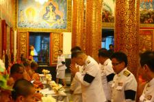 พิธีมหามงคลบำเพ็ญพระราชกุศลอุทิศถวายพระบาทสมเด็จพระปรมินทรมหาภูมิพลอดุลยเดช 