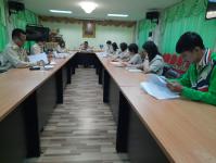 ทน.แม่สอด จัดประชุมคณะกรรมการร่างระเบียบเทศบาลนครแม่สอดในการขออนุญาตใช้สนามกีฬาเทศบาล