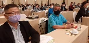 รองนายกเทศมนตรี เข้าร่วมประชุมโครงการขับเคลื่อนการดำเนินงานโครงการเสริมสร้างประสิทธิภาพการป้องกันและลดอุบัติเหตุทางถนนในระดับพื้นที่ รุ่นที่ 1