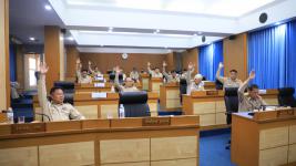 สภาเทศบาลนครแม่สอด ประชุมสภาสมัยสามัญ สมัยที่ 3 ครั้งที่ 2 ประจำปี พ.ศ. 2563