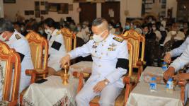 ผู้บริหาร ทน.แม่สอด ร่วมพิธีพระราชทานน้ำหลวงสรงศพ พระราชวีรากร อดีตเจ้าคณะจังหวัดตาก อดีตเจ้าอาวาสวัดตรีรัตนาราม