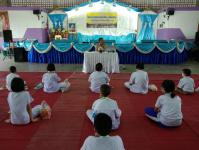 นายกเทศมนตรีมอบรองนายกฯ เป็นประธานพิธีเปิดโครงการอบรมคุณธรรม จริยธรรม โรงเรียนเทศบาลวัดบุญญาวาส