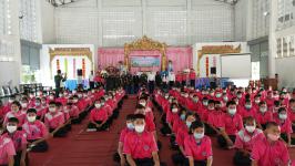 นายกเทศมนตรี เป็นประธานเปิดโครงการส่งเสริมระเบียบวินัยของนักเรียน โรงเรียนเทศบาลวัดดอนแก้ว ประจำปีการศึกษา 2563