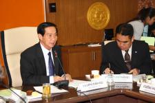 การประชุมคณะทำงานเร่งรัดกำกับ ดูแล และติดตามผลการแก้ไขปัญหาระยะเร่งด่วนของการจัดตั้งเขตพัฒนาเศรษฐกิจพิเศษแม่สอด 