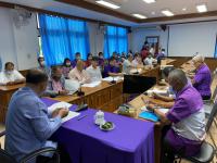 นายกเทศมนตรีและนายก อบต.แม่ปะ ร่วมประชุมการขออนุญาตใช้พื้นที่สาธารณประโยชน์
