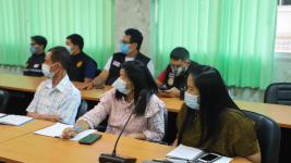 นายกเทศมนตรี เรียกประชุมเข้มทีมเฉพาะกิจเทศบาลเร่งดำเนินมาตรการเฝ้าระวังแก้ปัญหาโควิด-19