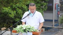 นายกเทศมนตรี เป็นประธานพิธีเปิดโครงการธรรมยาตราแห่งสันติภาพเพื่อสันติสุขของแผ่นดิน