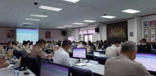 นายกเทศมนตรีมอบรองนายกฯ ประชุมรับมอบนโยบายการปฏิบัติงานจากผู้ว่าราชการจังหวัดตาก