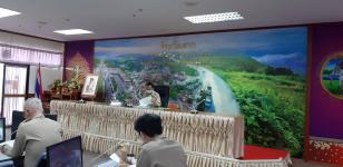 นายกเทศมนตรีมอบรองนายกฯ ประชุมรับมอบนโยบายการปฏิบัติงานจากผู้ว่าราชการจังหวัดตาก