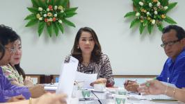 เทศบาลนครแม่สอด จัดประชุมหารือการปฏิบัติงานด้านการบริหารงานของส่วนราชการ
