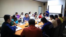 ทน.แม่สอด จัดการประชุมซักซ้อมการจัดทำแบบคำของบประมาณรายจ่าย ประจำปีงบประมาณ พ.ศ.2565