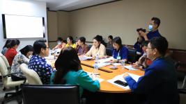 ทน.แม่สอด จัดการประชุมซักซ้อมการจัดทำแบบคำของบประมาณรายจ่าย ประจำปีงบประมาณ พ.ศ.2565