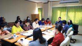 ทน.แม่สอด จัดการประชุมซักซ้อมการจัดทำแบบคำของบประมาณรายจ่าย ประจำปีงบประมาณ พ.ศ.2565