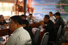 การประชุมการจัดงาน พระราชพิธีถวายพระเพลิงพระบรมศพพระบาทสมเด็จพระปรมินทร มหาภูมิพลอดุลยเดช