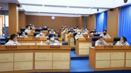 สภาเทศบาลนครแม่สอด ประชุมสภาสมัยวิสามัญ สมัยที่ 4 ประจำปี พ.ศ. 2563