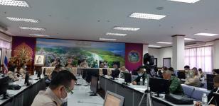 ทน.แม่สอด ร่วมประชุมคณะกรรมการโรคติดต่อจังหวัดตาก ครั้งที่ 52/2563
