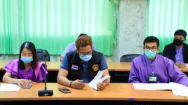 ทน.แม่สอด ลงพื้นที่ประชาสัมพันธ์มาตรการเฝ้าระวังป้องกันโรคไวรัสโควิด-19 