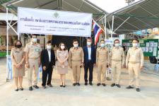 ปลัดเทศบาลพร้อมด้วยหัวหน้าส่วนราชการ เข้าตรวจเยี่ยมหน่วยเลือกตั้งสมาชิกสภาเทศบาลและนายกเทศมนตรีนครแม่สอด