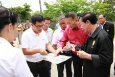 ผู้ช่วยรัฐมนตรีประจำกระทรวงมหาดไทยลงพื้นที่แม่สอดติดตามความคืบหน้าการจัดตั้งเขตพัฒนาเศรษฐกิจพิเศษ 