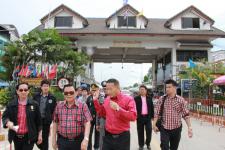 ผู้ช่วยรัฐมนตรีประจำกระทรวงมหาดไทยลงพื้นที่แม่สอดติดตามความคืบหน้าการจัดตั้งเขตพัฒนาเศรษฐกิจพิเศษ 