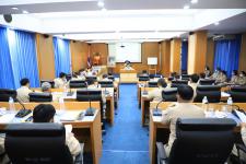 สภาเทศบาลนครแม่สอด ประชุมสภาเทศบาลนครแม่สอด สมัยสามัญ สมัยแรก ประจำปี 2564