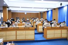 สภาเทศบาลนครแม่สอด ประชุมสภาเทศบาลนครแม่สอด สมัยสามัญ สมัยแรก ประจำปี 2564