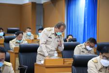 สภาเทศบาลนครแม่สอด ประชุมสภาเทศบาลนครแม่สอด สมัยสามัญ สมัยแรก ประจำปี 2564