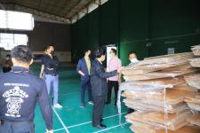ทน.แม่สอด ลงพื้นที่เตรียมความพร้อมจัดตั้งโรงพยาบาลสนาม