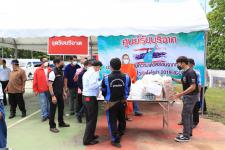 ทน.แม่สอด ตั้งศูนย์รับบริจาคช่วยเหลือผู้ป่วยโรคติดเชื้อไวรัสโคโรนา 2019 (โควิด-19)