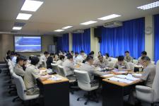เทศบาลนครแม่สอดจัดการประชุมคณะผู้บริหารและ หัวหน้าส่วนราชการเทศบาลนครแม่สอด ครั้งที่ 14/2560